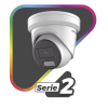 [dual light + colorvu] turret ip 4 megapixel / lente 2.8 mm / 40 mts ir + 40 mts luz blanca / microfono integrado / exterior ip67 / wdr 130 db / acusense / captura facial / acusearch