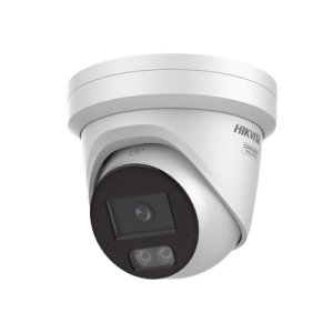 [dual light + colorvu 3.0 + hikai] turret ip 4 megapixel / lente 2.8 mm / 30 mts ir + luz blanca / 2 microfonos integrados / exterior ip67 / wdr 130 db / acusense 3.0 / metal / nema 4x / acusearch