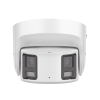 [protecciÓn activa] turret ip panorámica 8 megapíxel / 2 lentes 4 mm (180°) / imagen a color 24/7 (colorvu) / poe / wdr 130° / ip67 / acusense / luz estroboscópica y alarma audible / 30 mts luz blanca / micro sd