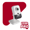 cubo ip 2 megapixel / serie pro / wifi / lente 2.8 mm / 10 mts ir exir / poe / sensor pir / h.265+ / interior / micro sd / audio de dos vías