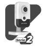 cubo ip 4 megapixel / serie pro / lente 2.8 mm / 10 mts ir exir / poe / sensor pir / h.265+ / interior / audio de dos vías / poe / microsd / onvif