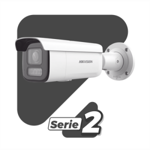 [dual light + 2 micrófonos integrados] bala ip 2 megapixel / lente mot. 2.8 a 12 mm / 60 mts luz blanca + 60 mts ir / acusense / exterior ip67 / ik10 / wdr 120 db / poe+ / alarmas i/o / micro sd / metal / ik10 / acusearch