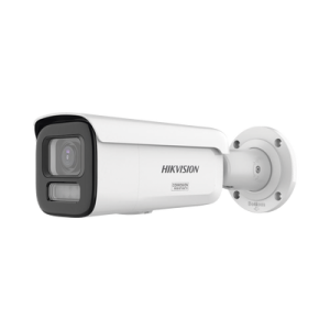 [dual light + colorvu 3.0 + hikai] bala ip 6 megapixel / lente mot. 2.8 a 12 mm / 60 mts ir + luz blanca / exterior ip67 / wdr 130 db / acusense 3.0 / metal / nema 4x / acusearch