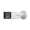 [flexvu] [protecciÓn activa] bala ip panorámica 4 megapixel / 2 lentes 2.8 mm (180°) / imagen a color 24/7 (colorvu) / poe / wdr 130° / ip67 / acusense / luz estroboscópica y alarma audible / 40 mts luz blanca / micro sd