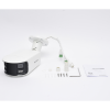 [flexvu] [protecciÓn activa] bala ip panorámica 8 megapixel (4k) / 2 lentes 4 mm (180°) / imagen a color 24/7 (colorvu) / poe / wdr 130° / ip67 / acusense / luz estroboscópica y alarma audible / 40 mts luz blanca / micro sd