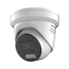 [ protecciÓn activa ] turret ip 4 megapixel / lente 2.8 mm / 40 mts ir / exterior ip67 / micrófono y bocina integrado (audio de dos vías) / darkfighter / poe / luz estroboscopica / onvif / micro sd / 4 analíticos