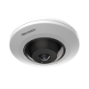 mini fisheye ip 5 megapixel / panorámica 180° 360° / 8 mts ir / interior / poe / heop / acusense / detección facial / microfono integrado