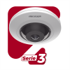 mini fisheye ip 5 megapixel / panorámica 180° 360° / 8 mts ir / interior / poe / heop / acusense / detección facial / microfono integrado