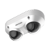 panovu series / lente dual de 4 megapixel / 2 lentes fijos de 2.8 mm / recomendado para pasillos o esquinas / ip67 / ik10 / poe / wdr 120 db / 10 mts ir / entrada y salida de audio y alarma / microsd