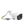 [colorvu] bala turbohd 2 megapixel (1080p) / imagen a color 24/7 / lente 2.8 mm / luz blanca 40 mts / exterior ip67 / wdr 130 db / sensor pir / sirena integrada / salida de audio estrobo rojo azul / micrófono integrado