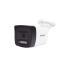 [audio bidireccional + dual light + colorvu] bala turbohd 2 megapixel (1080p) / lente 2.8 mm / 30 mts ir exir + 20 mts luz blanca / micrófono y bocina integrado / exterior ip67 / metal / dwdr