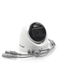 [colorvu] turret turbohd 3k (5 megapixel) / micrófono integrado / lente 2.8 mm / imagen a color 24/7 / 20 mts luz blanca / exterior ip67 / dwdr / 4 tecnologías