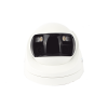 [colorvu + panoramica + dual light] turret turbohd 3k (5 megapixel) / micrófono integrado / visión 180° / imagen a color 24/7 / 40 mts luz blanca + 40 mts ir / exterior ip67 / wdr