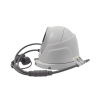 turret turbohd 5 megapixel / lente 2.8 mm / audio por coaxitron / 30 mts ir exir / exterior ip67 / 4 tecnologías / dwdr