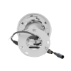 [audio bidireccional + dual light + colorvu] turret turbohd 3k (5 megapixel) / lente 2.8 mm / 40 mts ir exir + 40 mts luz blanca / micrófono y bocina integrado / exterior ip67 / dwdr