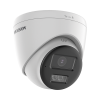[audio bidireccional + dual light + colorvu] turret turbohd 4k (8 megapixel) / lente 2.8 mm / 40 mts ir exir + 40 mts luz blanca / micrófono y bocina integrado / exterior ip67 / dwdr