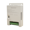 fuente de poder regulada 12 vcc / 13.5 vcc / 15 vcc para 16 cámaras / 16 amp (1 amp por salida) / voltaje de entrada 90 130 vca / soporta 4k / modo para largas distancias