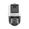 [tandemvu] ptz ip 4 megapixel con cámara panoramica 6 megapixel / 32x zoom / 200 mts ir / 30 mts luz blanca / acusense / ip66 / alerta audible y luz estroboscopica / autoseguimiento / hi poe / alarmas i/o / ultra baja iluminación / micro sd