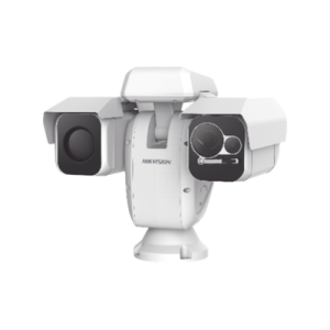 punta de poste ip dual / térmica 50 mm (384 x 288) + Óptico 40x (4 megapixel) / 800 mts ir / ip66 / detección de temperatura / microsd