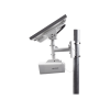 kit solar ip all in one / cámara bala colorvu 4 megapixel / lente 4 mm / panel solar / batería de respaldo de litio 23.2ah (hasta 24 días) / conexión 4g / accesorios de instalación