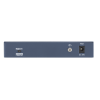 switch poe+ / no administrable / 3 puertos 10/100 mbps 802.3 af/at (30 w) + 1 puerto 10/100 mbps hi poe (60 w) / 2 puertos 10/100 mbps uplink / modo extendido hasta 300 metros / 60 w