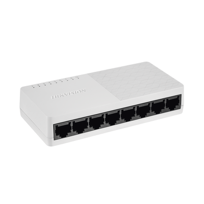switch no administrable de escritorio de 8 puertos / fast ethernet 10 / 100 mbps / diseño compacto y estetico switch no administrable de escritorio de 8 puertos / fast ethernet 10 / 100 mbps / diseño compacto y estetico