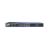 switch poe 250 metros larga distancia / 16 puertos 802.3at (30 w) 100 mbps + 2 puertos gigabit + 2 puertos sfp