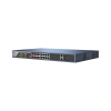 switch poe 250 metros larga distancia / 16 puertos 802.3at (30 w) 100 mbps + 2 puertos gigabit + 2 puertos sfp