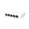 switch gigabit no administrable de escritorio con 5 puertos 10 / 100 / 1000 mbps / diseño compacto y estetico
