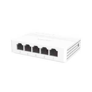 switch gigabit no administrable de escritorio con 5 puertos 10 / 100 / 1000 mbps / diseño compacto y estetico