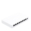 switch gigabit no administrable de escritorio de 8 puertos 10 / 100 / 1000 mbps / diseño compacto y estetico