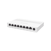 switch gigabit no administrable de escritorio de 8 puertos 10 / 100 / 1000 mbps / diseño compacto y estetico