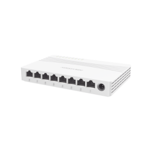 switch gigabit no administrable de escritorio de 8 puertos 10 / 100 / 1000 mbps / diseño compacto y estetico
