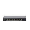 switch gigabit poe+ / no administrable / 8 puertos 1000 mbps poe+ / 1 puerto 1000 mbps de uplink + 1 puerto sfp / 110 watts
