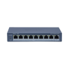 switch poe+ / monitoreable / 8 puertos 10/100 mbps poe+ / 1 puerto 1000 mbps de uplink / configuración nube hik partnerpro / modo extendido hasta 300 metros / 110 w