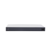 switch poe+ / monitoreable / 16 puertos 10/100 mbps poe+ / 2 puertos 1000 mbps uplink / 2 puertos sfp de uplink / configuración nube hik partner pro / modo extendido hasta 300 metros / 230 w