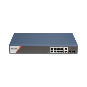 switch gigabit poe+ / administrable / 8 puertos 1000 mbps poe+(4 puertos poe++ 90 w) / 2 puertos 1000 mbps de uplink / 2 puertos sfp / configuración nube hik partnerpro / modo extendido hasta 300 metros / 130 w