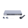 switch gigabit poe+ / administrable / 16 puertos 1000 mbps poe+ / 2 puertos sfp / configuración nube desde hik parnerpro / poe hasta 300 metros / 225 watts
