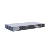 switch gigabit poe+ / administrable / 16 puertos 1000 mbps poe+ / 2 puertos sfp / configuración nube desde hik parnerpro / poe hasta 300 metros / 225 watts