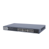 switch gigabit poe+ / administrable / 24 puertos 1000 mbps poe+ / 2 puertos sfp / configuración remota desde hik partnerpro / poe extendido 250 metros / 370 watts