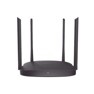 router inalámbrico wisp / hasta 1200 mbps / doble banda ac (2.4 ghz y 5 ghz) / 4 puertos 10/100 mbps / 4 antenas omnidireccional de 5 dbi / interior