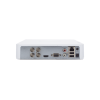 dvr 4 canales turbohd + 1 canal ip / 2 megapixel (1080p) lite / acusense lite (busqueda inteligente personas vehiculos) / audio por coaxitron / 1 bahia de disco duro / h.265+ / salida de vídeo full hd