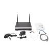 nvr 4 megapixel / 4 canales ip / 1 bahía de disco duro / 2 antenas wi fi / salida de vídeo full hd