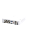 dvr 2 megapixel (1080p) lite / 8 canales turbohd / acusenselite (busqueda inteligente personas vehiculos) / 1 bahía de disco duro / h.265+ / audio por coaxitrion/ detección de movimiento 2.0 / salida de vídeo full hd