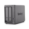 servidor nas de escritorio con 2 bahías / expandible a 7 bahías / hasta 112 tb