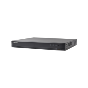 dvr 4 megapixel / 16 canales turbohd + 8 canales ip / 1 bahías de disco duro / 16 canales de audio / salida de vídeo en 4k