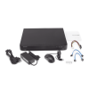 dvr 8 megapixel / 16 canales 4k turbohd + 16 canales ip / 2 bahías de disco duro / 4 canales de audio / 16 entradas de alarma