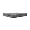 dvr 8 megapixel / 16 canales 4k turbohd + 16 canales ip / 2 bahías de disco duro / 4 canales de audio / 16 entradas de alarma
