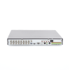 dvr 8 megapixel / 16 canales 4k turbohd + 16 canales ip / 2 bahías de disco duro / 4 canales de audio / audio por coaxitron / 16 entradas de alarma