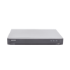 dvr 8 megapixel / 16 canales 4k turbohd + 16 canales ip / 2 bahías de disco duro / 4 canales de audio / audio por coaxitron / 16 entradas de alarma